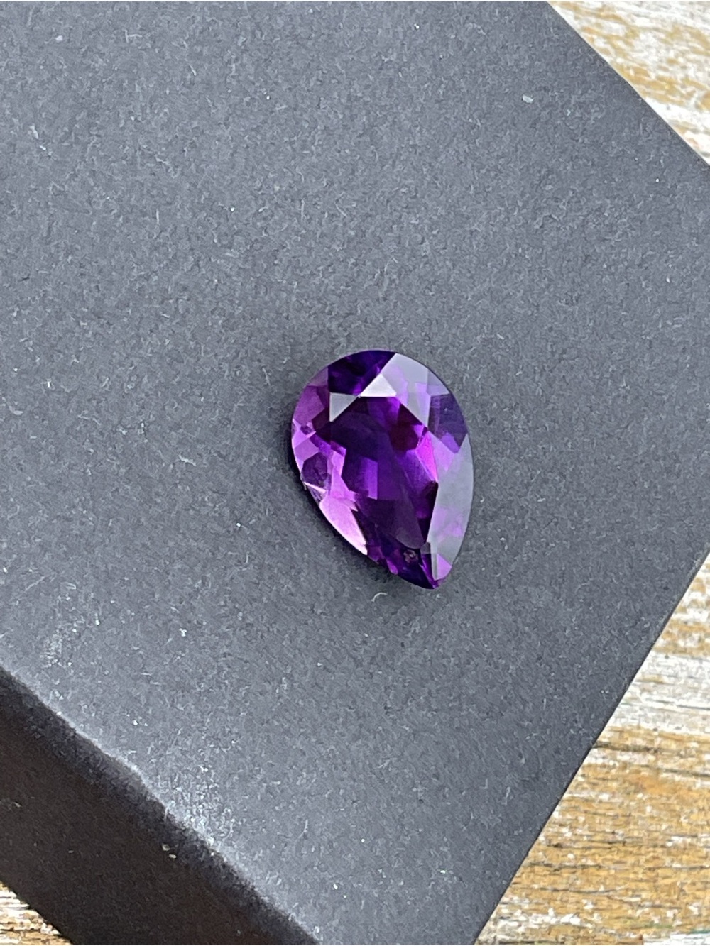 Dark Purple Natural Amethyst Loose Gem